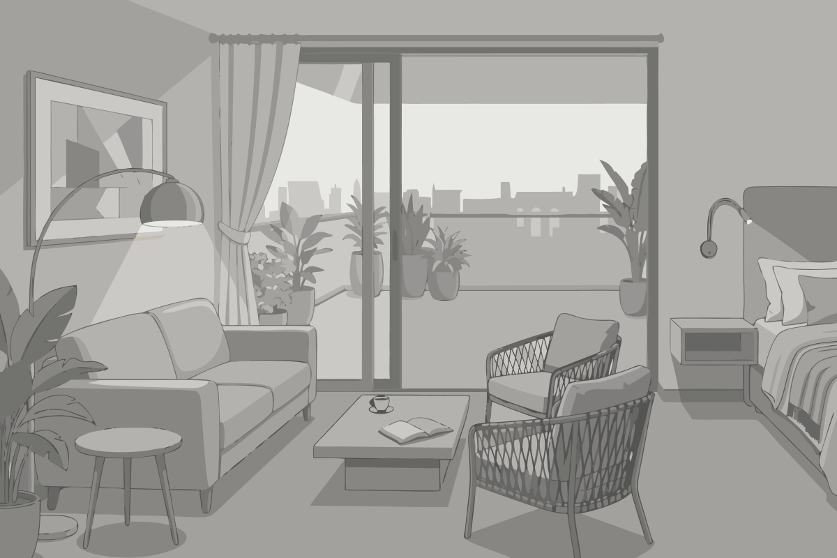 Deluxe Appartement met 2 Slaapkamers